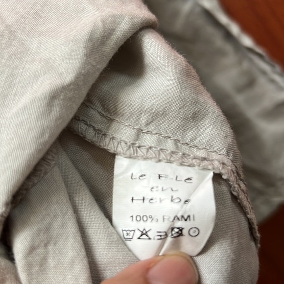 Le Ble’e Casual Cream‎ Skirt - Picture 8 of 11